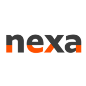 Logotipo da empresa Nexa.